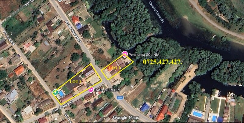 Dunavatu de Jos, vanzare pensiunea Solinia+restaurant+piscina+debarcader.